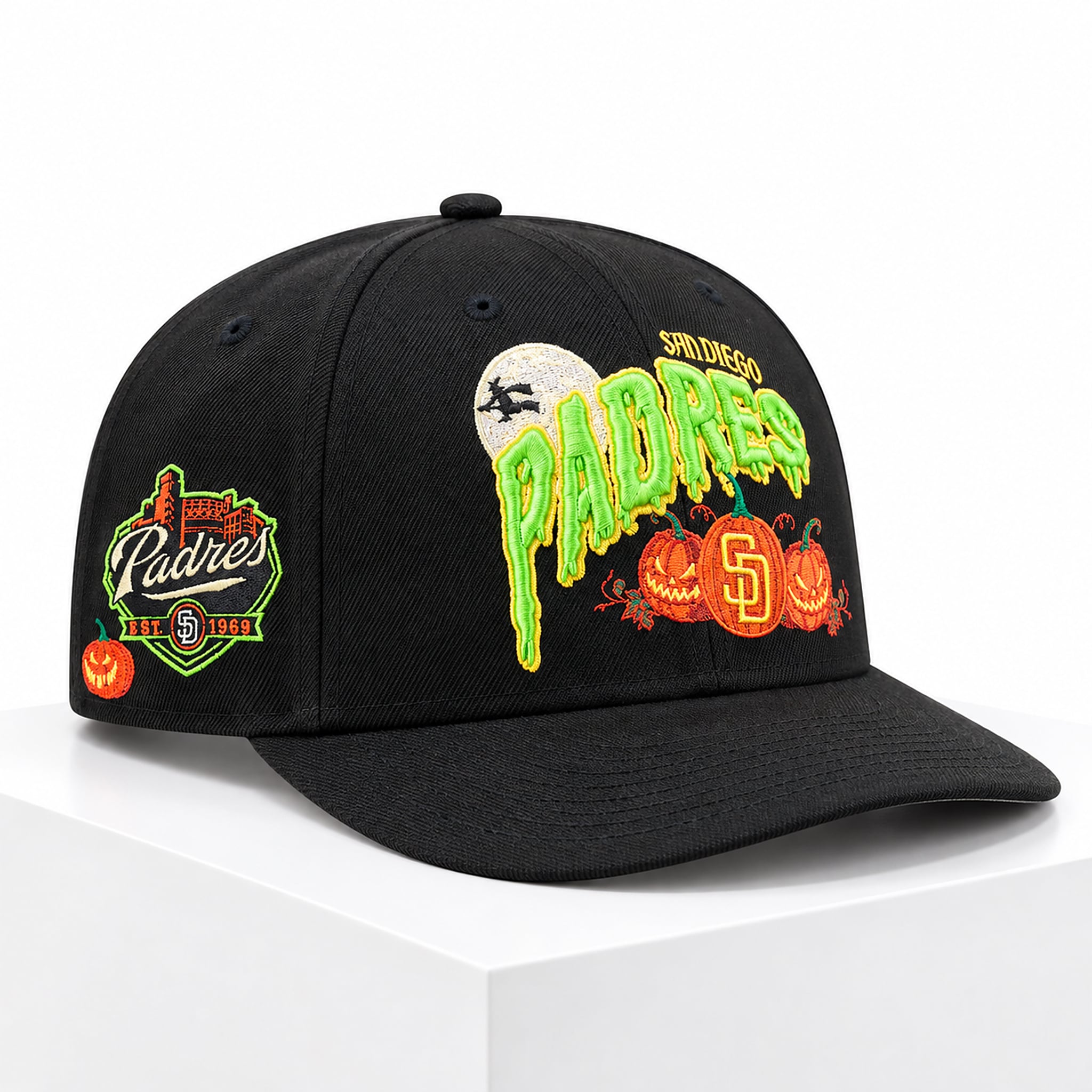 SD Padres Pumpkin 2026 Halloween Hat 1 SD Padres Pumpkin 2026 Halloween Hat 1