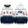 Seahawks Reindeer and Tree 2026 Christmas Hoodie 4 Seahawks Reindeer and Tree 2026 Christmas Hoodie 1