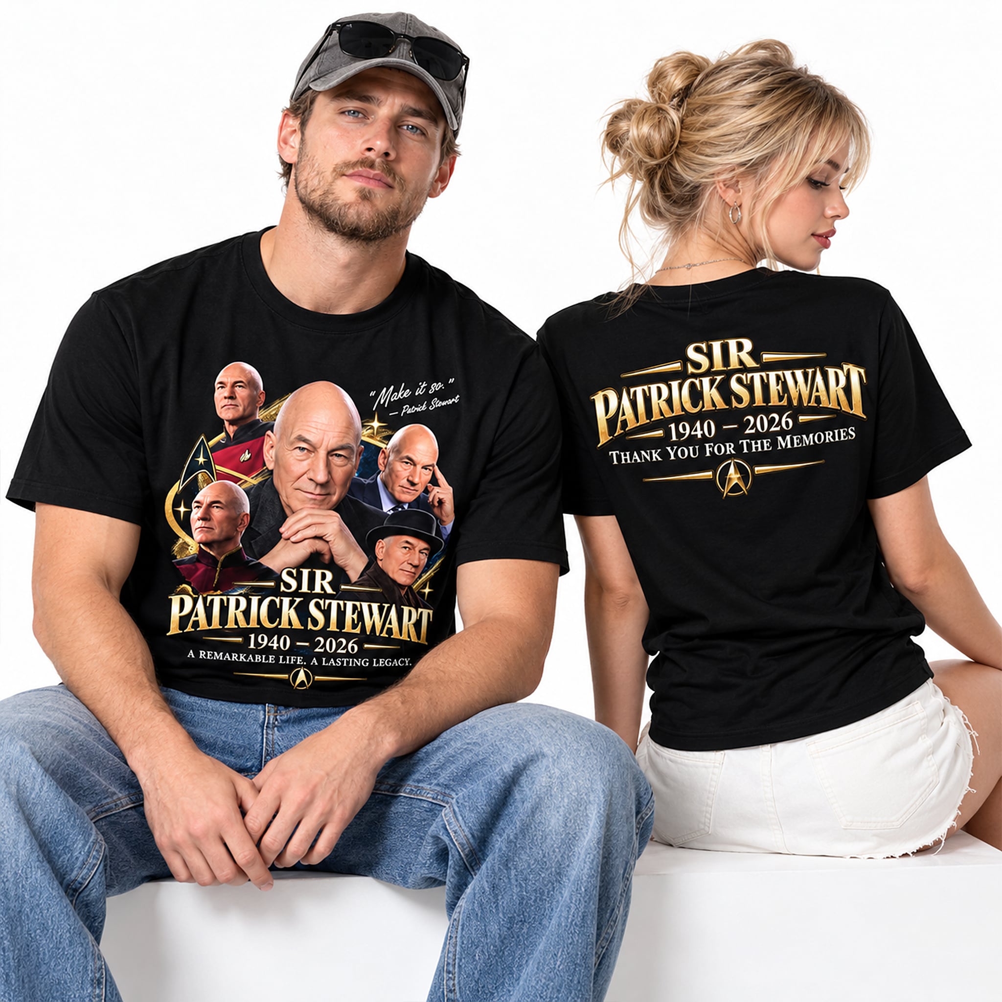 Sir Patrick Stewart 1940 2026 A Remarkable Life A Lasting Legacy Shirt 2 Sir Patrick Stewart 1940 2026 A Remarkable Life A Lasting Legacy Shirt 2