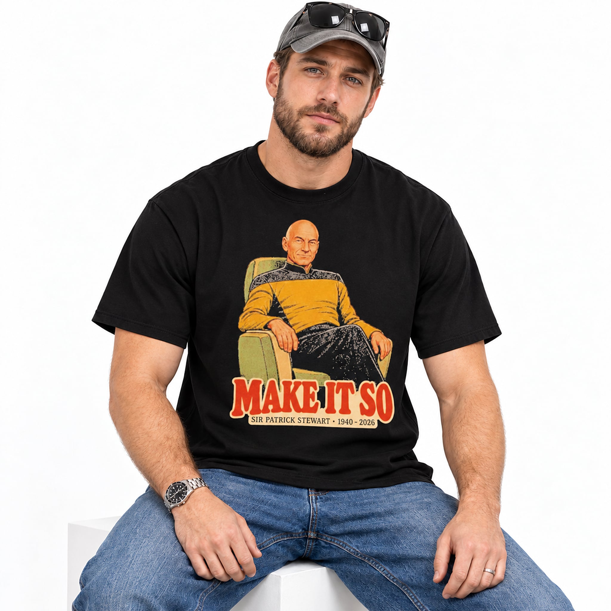 Sir Patrick Stewart Make It So 1940 2026 Shirt 3 Sir Patrick Stewart Make It So 1940 2026 Shirt 3