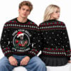 Skeleton Santa Hat Grab Your Balls It's Christmas Ugly Sweater 2026 Christmas