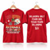 Sooners Red River Rivalry The River Runs Red 2026 Shirt 1
