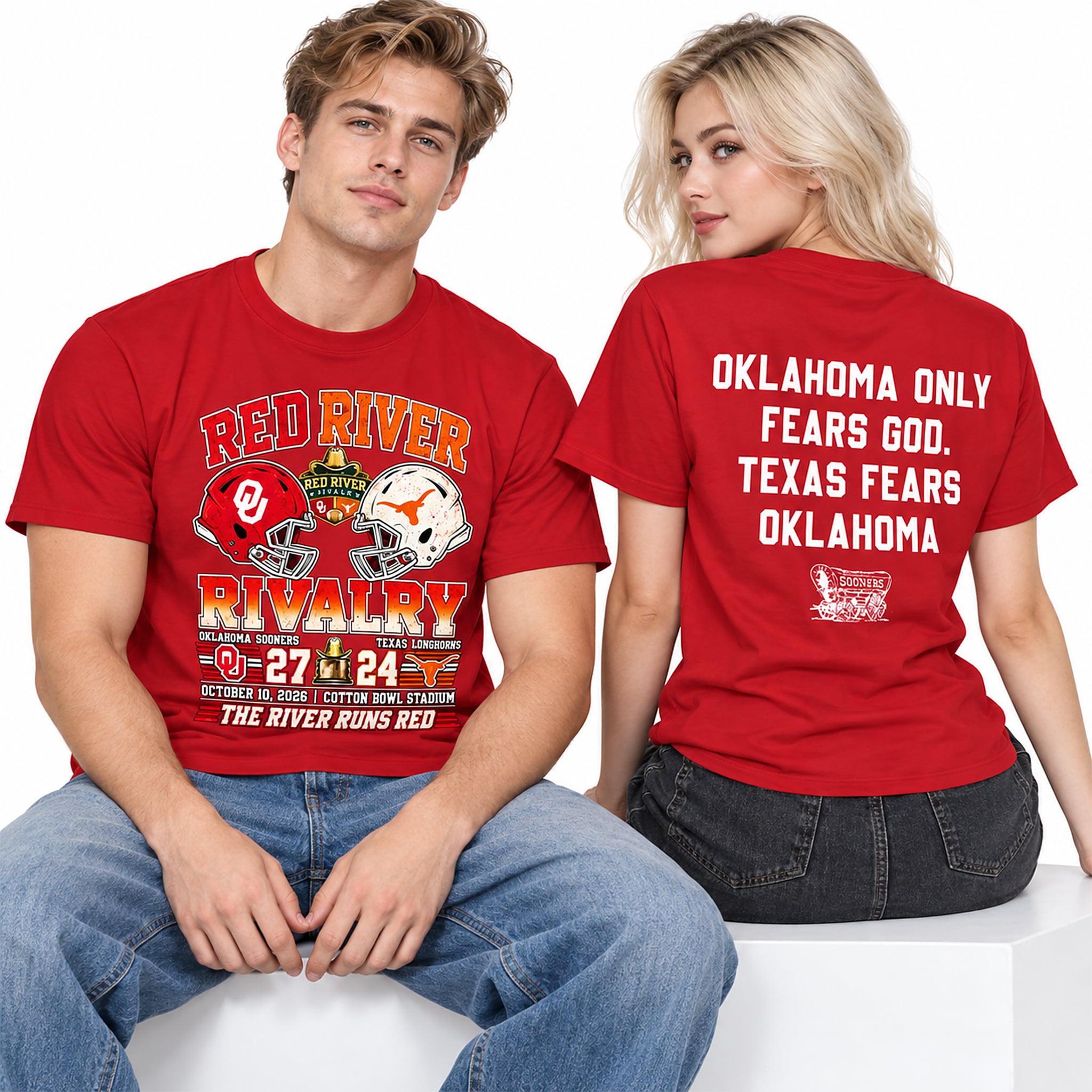 Sooners Red River Rivalry The River Runs Red 2026 Shirt 2 Sooners Red River Rivalry The River Runs Red 2026 Shirt 2