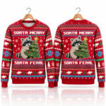 Sorta Merry Sorta Feral Ugly Sweater 2026 Christmas