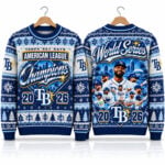 TB Rays AL Champions World Series 2026 Ugly Sweater