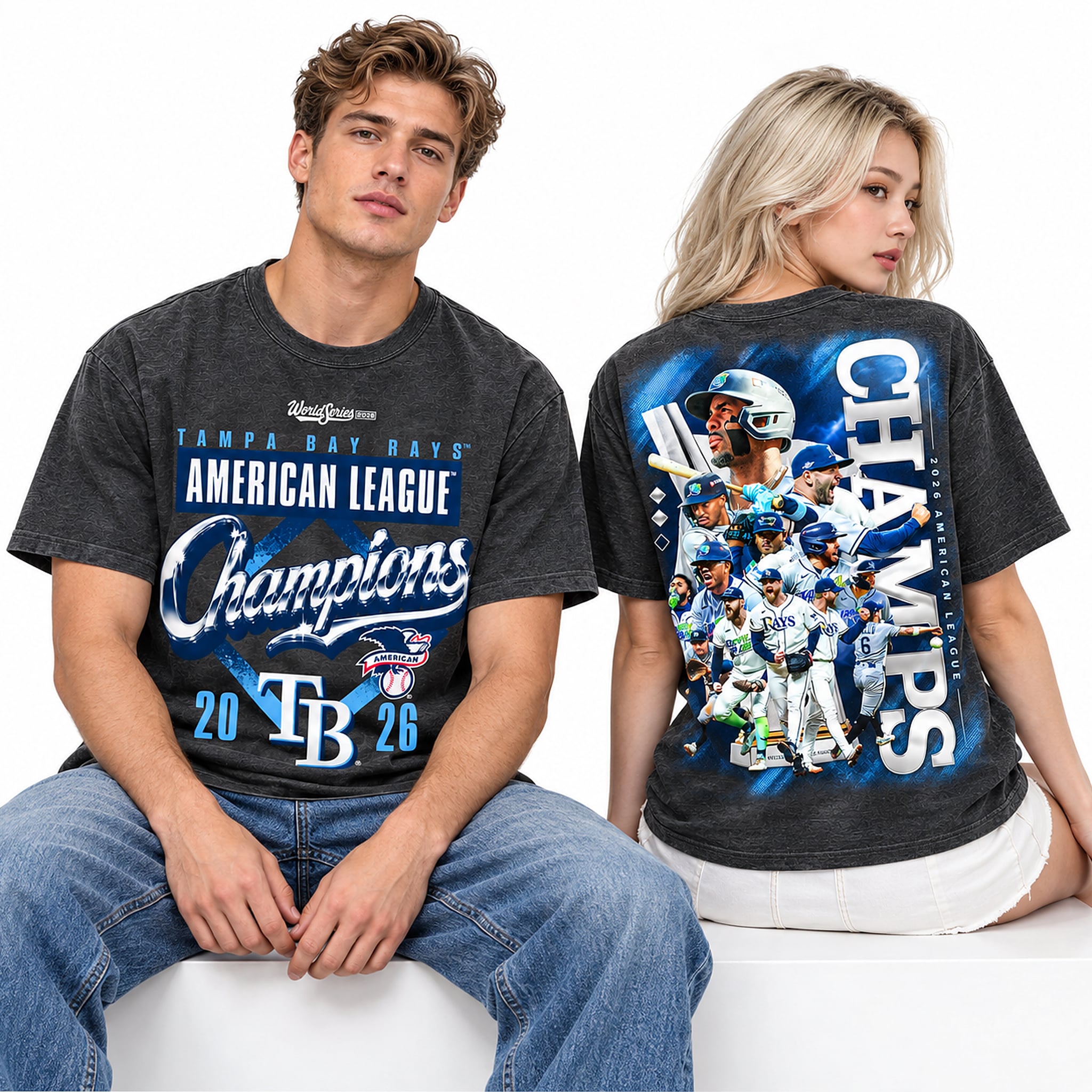 TB Rays American League Champions 2026 Shirt 2 TB Rays American League Champions 2026 Shirt 2