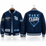 TB Rays EST 1998 Take October 2026 Baseball Jacket