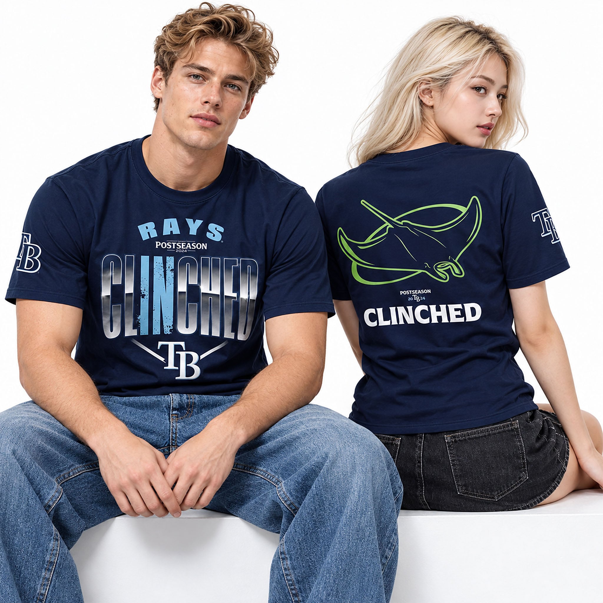 TB Rays Postseason 2026 Clinched Shirt 2 TB Rays Postseason 2026 Clinched Shirt 2