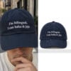 Taehyung I'm Bilingual I Can Haha And Jaja Hat 3