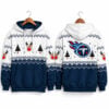 Titans Reindeer and Tree 2026 Christmas Hoodie 4 Titans Reindeer and Tree 2026 Christmas Hoodie 1