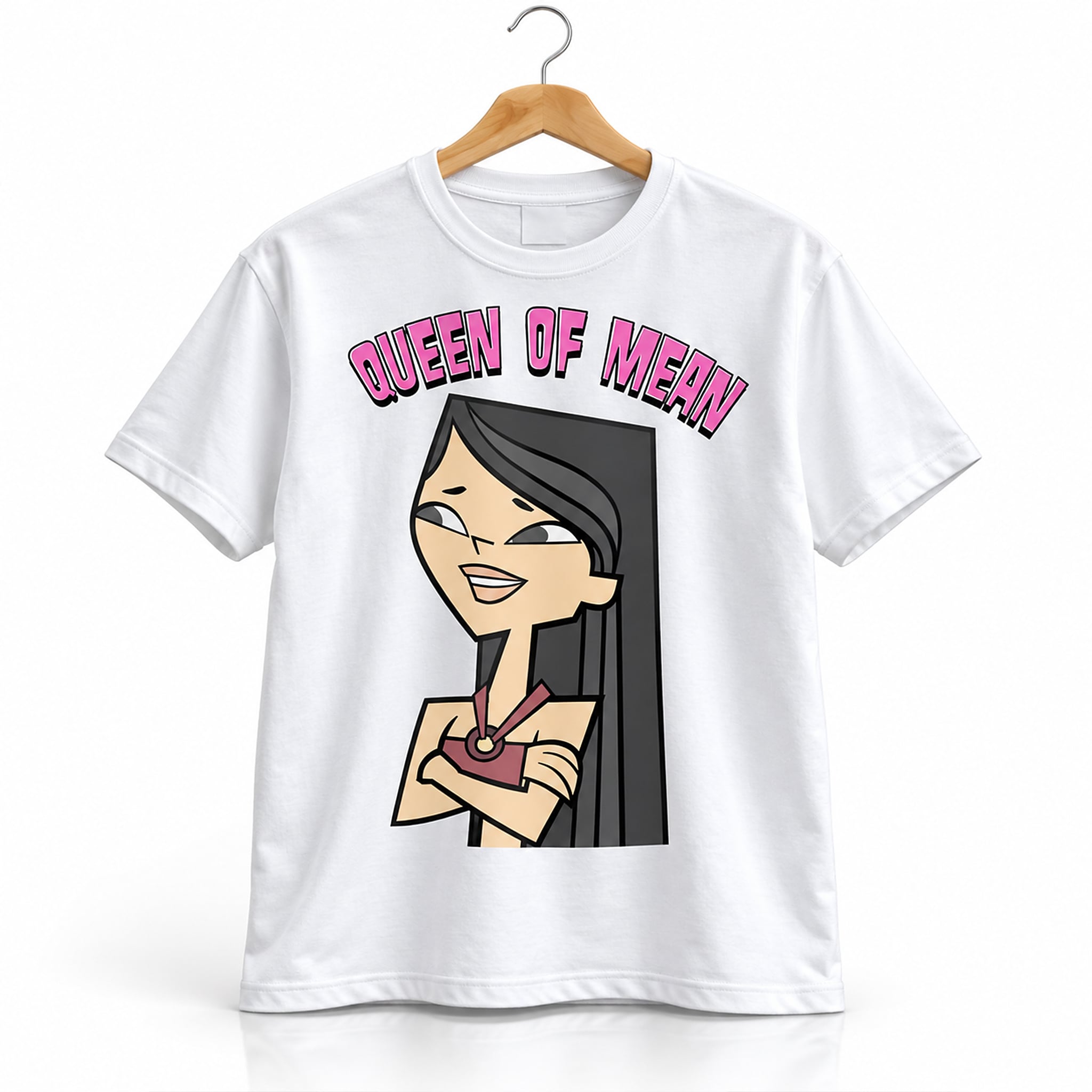 Total Drama Island Heather Queen of Mean Shirt 1 Total Drama Island Heather Shirt 0