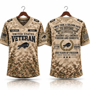 Bills Veterans Day US Veteran Tribute 2026 Jersey 1