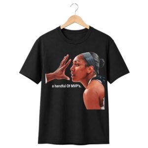 A'ja Wilson A Handful Of Mvp's 2026 Shirt 1