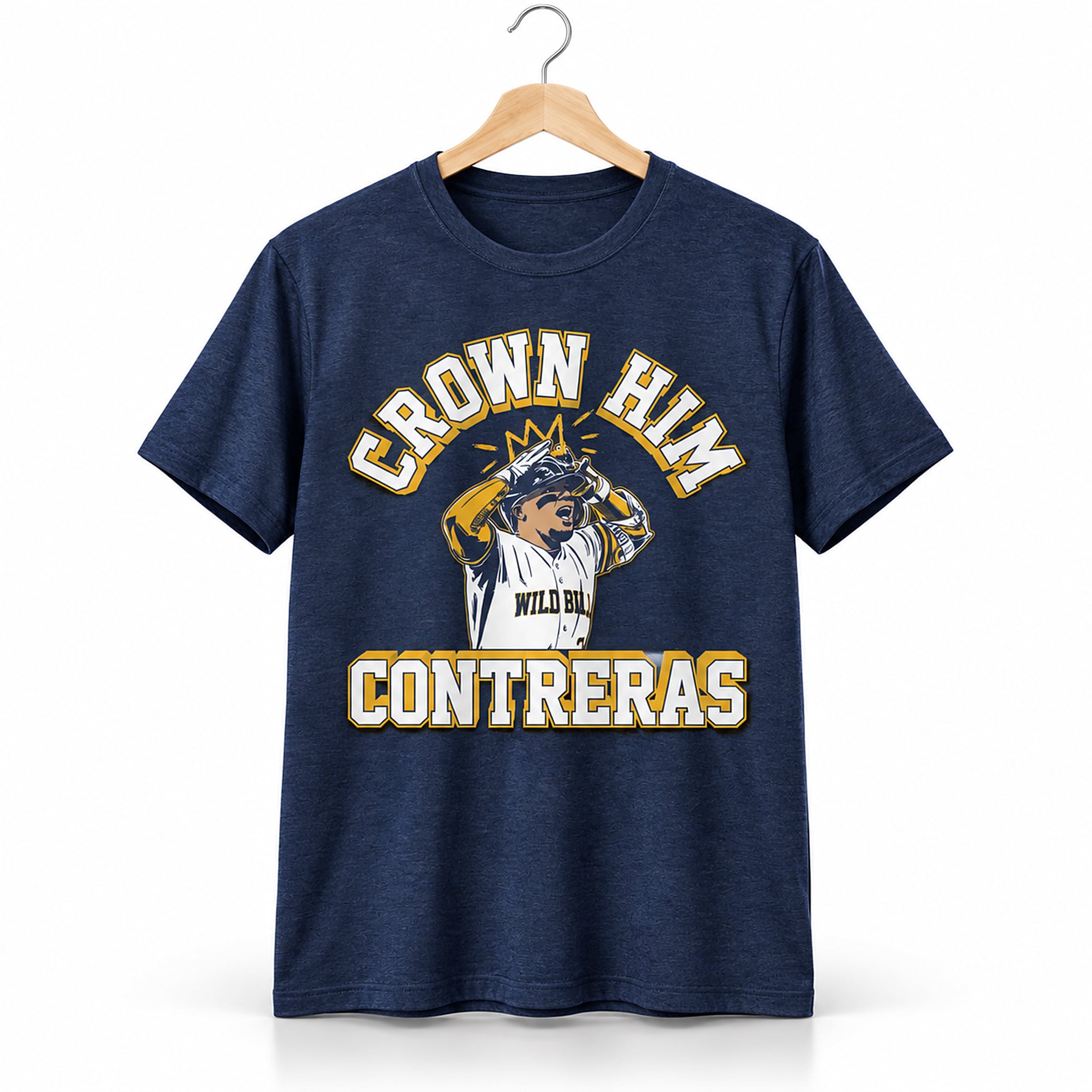 William Contreras Crown Him 2026 Shirt 1 William Contreras Crown Him 2026 Shirt 1