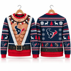Texans Funny Body Ugly Sweater 2026 Christmas 1