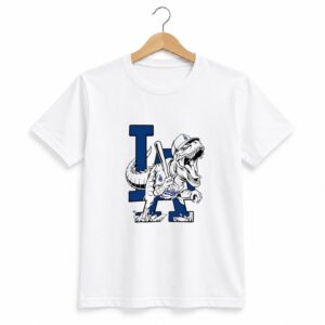 Dodgers Tyrannosaurus Rex Wearing Baseball 2026 Shirt 1