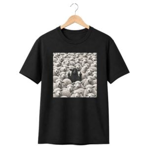 Black Sheep Middle Finger Shirt 1
