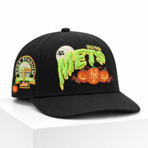 NY Mets Pumpkin Shea Stadium 2026 Halloween Hat 1