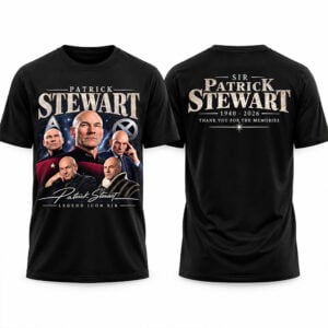 Sir Patrick Stewart 1940 2026 Legend Icon Sir Shirt 1