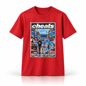 Cheats Manchester City What’s The Story Tainted Glory 2026 Shirt 1