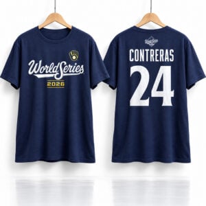 Brewers William Contreras 2026 World Series Shirt 1