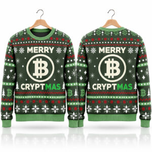 Merry Cryptmas Ugly Sweater 2026 Christmas 1