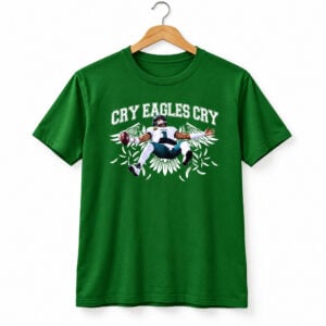 Cry Eagles Cry Jalen Hurts Philadelphia Football 2026 Shirt 1