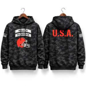 Coach Todd Monken Browns 2026 Salute to Service USA Hoodie 1