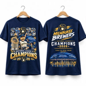 Brewers National League Champions 2026 Mascot Shirt 1