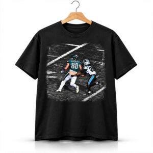 Goedert Pantsing Meme Funny Eagles Shirt 1
