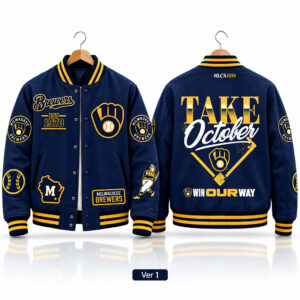 Brewers EST 1970 NLCS Champions Take October Win Our Way 2026 Jacket 1