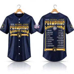 Milwaukee Baseball National League Champions 2026 Jersey 1