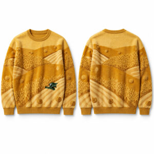 2026 Wheat Field Harvest Ugly Christmas Sweater 1