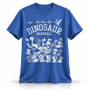 It’s Time For Dinosaur Los Angeles Baseball 2026 Shirt 1