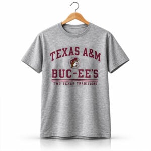 2026 Texas A&M Bucee's Two Texas Traditions Shirt 1