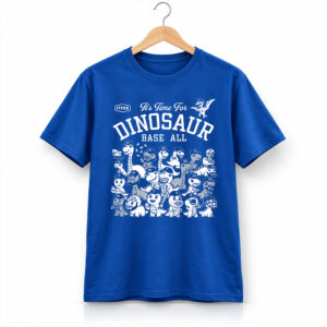 Dodgers It's Time For Dinosaur Baseball 2026 Shirt 1